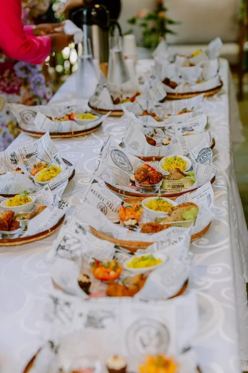 Buffet salé et sucré pour une baby shower, Saint-Pierre, L'Atelier de Flo - Coffee Shop Péï