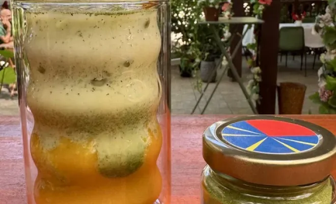 Nouvelle boisson à l'atelier de Flo Saint-Pierre : le Mangoringa, Saint-Pierre, L'Atelier de Flo - Coffee Shop Péï