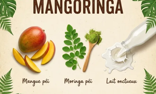 Nouvelle boisson à l'atelier de Flo Saint-Pierre : le Mangoringa, Saint-Pierre, L'Atelier de Flo - Coffee Shop Péï